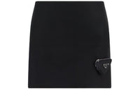 PRADA SS23 Casual Short Skirts Women's Black