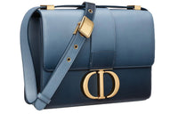 DIOR Cow Leather Handbag, Crossbody Bag, Shoulder Bag Women's Indigo
