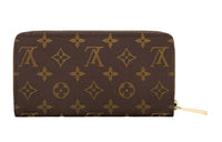 LOUIS VUITTON Zippy Wallet Monogram Fuchsia
