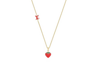 LOUIS VUITTON Lv Fruits Strawberry Pendant