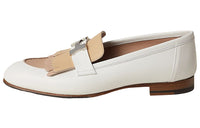 HERMES Royal Loafers Women's White