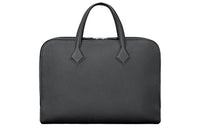 HERMES Victoria Light Togo Calfskin Business Bag Handbag Regular Men's Black
