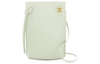 LOEWE Cow Leather Handheld Shoulder Bag, Crossbody Bag Women's Spring Jade