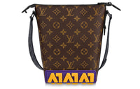 LOUIS VUITTON Cruiser Messenger Bag Monogram/Monogram Eclipse Brown