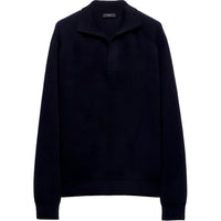 PRADA SS24 Cashmere Sweater Men's Blue