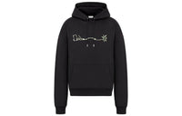 DIOR New Season Collection Travis Scott Collaboration Collection Sweatshirt Men's Black