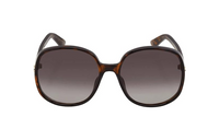 DIOR Plastic Round Sunglasses Women's Brown