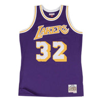 Mitchell & Ness NBA Swingman Jersey Magic Johnson Los Angeles Lakers 84-85 'Purple Gold' SMJYGS18176-LALPURP84EJH