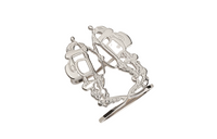 HERMES Palladium-Plated Brass Accessories Unisex Silver