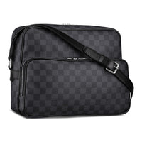 LOUIS VUITTON Canvas Canvas Bag Shoulder Bag Crossbody Bag Men's Black