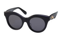 LOEWE Oval Sunglasses Unisex Black