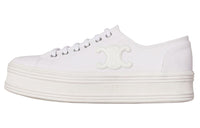 CELINE Low Top Stylish Skateboarding Shoes Women's Neon White