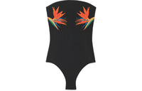 SAINT LAURENT SS22 One piece Swimsuit Women's Black