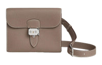 HERMES Sac A Depeches Togo Calfskin Courier Bag Shoulder Bag Crossbody Bag Men's 18 Etoupe Elephant Gray