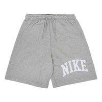 Nike Sportswear Club French Terry Shorts Asia Sizing 'Grey White' FQ4093-063