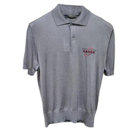 PRADA Polo Shirts Men Gray