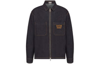 DIOR SS24 Denim Jacket Men's Blue