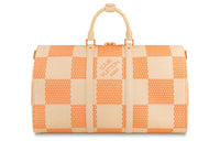 LOUIS VUITTON Keepall Bandouliere 50 Orange