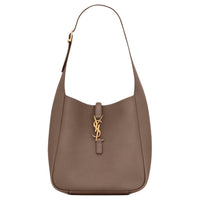 SAINT LAURENT LE5A7 Calfskin Shoulder Bag Women's Hickory Nuts Brown