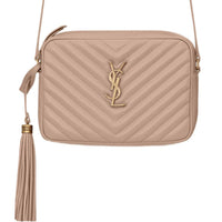 SAINT LAURENT Calfskin Camera Bag, Crossbody Bag, Shoulder Bag Women's Rose Sand