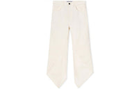 LOEWE SS22 Denim Trousers Women's Ecru