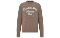 DIOR Quarterly New Products Sweaters Men Brown