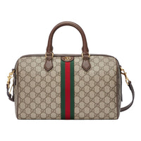 (WMNS) Gucci Ophidia GG Medium Top Handle Bag 'Beige Ebony' 772065-96IWG-8745