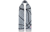 Nba X LOUIS VUITTON Knit Scarves Men Black Gray