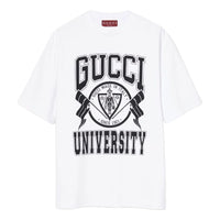 Gucci Cotton Jersey Printed T-shirt 'White' 798115-XJGU9-9074