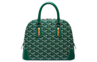 GOYARD Vendôme Canvas With Calfskin Dome Bag Handbag, Shoulder Bag Mini Women's Green