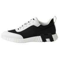 HERMES Bouncing Low-Top Casual Shoes Men's Black