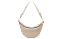 LOEWE Satin Cow Leather Shoulder Bag Women's White