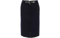 PRADA Fitted Skirt Women's Dark Blue