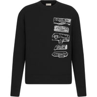 DIOR Logo Printed Crewneck Sweatshirt