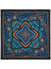 Ferragamo Sl Nirvana Scarf in Turquoise