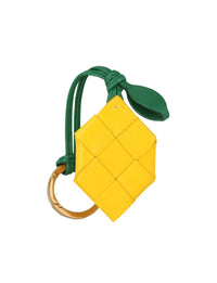 Bottega Veneta Lemon Leather Keyring
