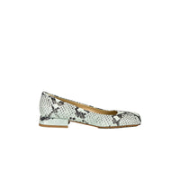 Bottega Veneta Tower Flat Ballerinas Green/Black