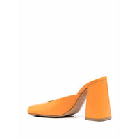 Bottega Veneta Tower Pumps in Orange