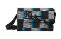 LOUIS VUITTON Steamer Damier Rush Epi XL Leather Small Box Crossbody Bag Shoulder Bag Wallets Regular Men's Blue Moon