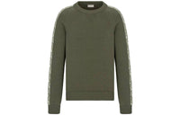 DIOR Sweaters Men Army Green