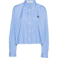 MIU MIU Shirt Women's Blue White