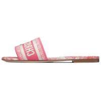 DIOR Dway Slide Slippers Women's Pink White