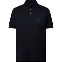 LOUIS VUITTON Damier Cotton Pique Polo