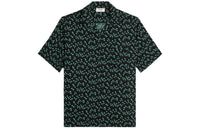 CELINE All Over Patterned Short Sleeved Shirt