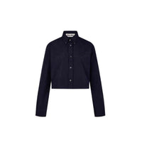 MIU MIU SS24 Shirt Women's Marine Blue