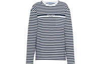 PRADA T-Shirts Women's Blue With White Lettering