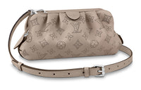 LOUIS VUITTON Scala Pouch Mini Mahina Perforated Galet Gray