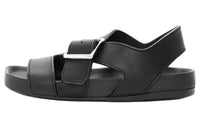 LOEWE Ease Buckle Leather Sandals
