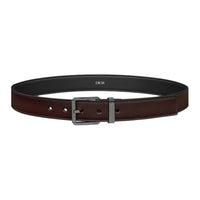 DIOR Cow Leather Belts Men's Brown Width 3cm