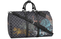 LOUIS VUITTON Keepall Coated Canvas Monkey Bag, Handbag, Shoulder Bag, Crossbody Bag, Travel Bag Men's